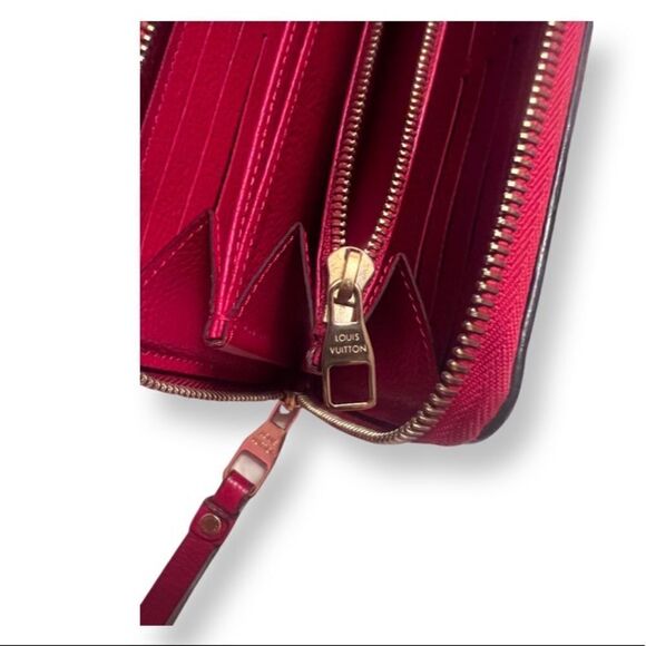 Louis Vuitton Red Empirente Long Zippy Wallet - Picture 6 of 10